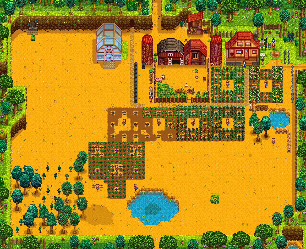 Стардью валлей мод андроид. Страдью Вали птичник. Stardew Valley корова. Stardew Valley NPC Path Maps. Силосная башня Стардью.